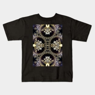 Pattern, golden crown of stars Kids T-Shirt